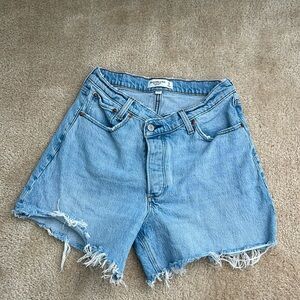 Abercrombie Curve Love High Rise Dad Shorts